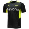Borussia Dortmund 2021/22 Raglan Training Jersey - Black - Image 2