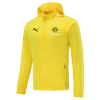 Borussia Dortmund 2022 Windbreaker Hoodie Jacket Yellow - Image 2