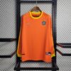 Brazil 1998 Goalkeeper Long Sleeve  Retro Jersey