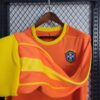 Brazil 1998 Goalkeeper Long Sleeve  Retro Jersey - Image 6