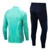 Brazil 2022-23 Half-zip Tracksuit Green - Image 2