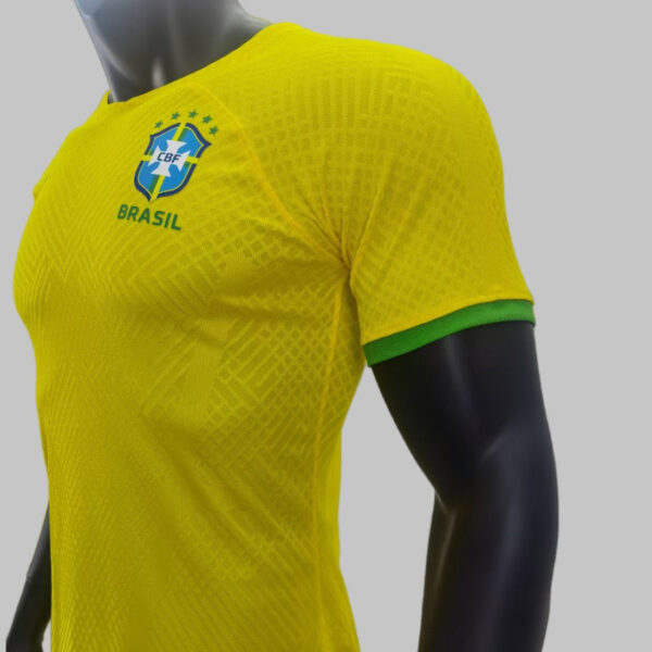 Brazil 2022 Home Training Player Version Jersey - Image 3