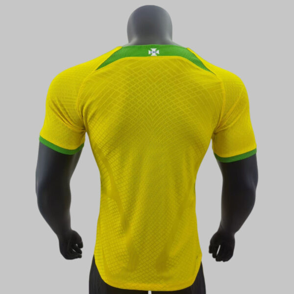 Brazil 2022 Home Training Player Version Jersey - Image 7