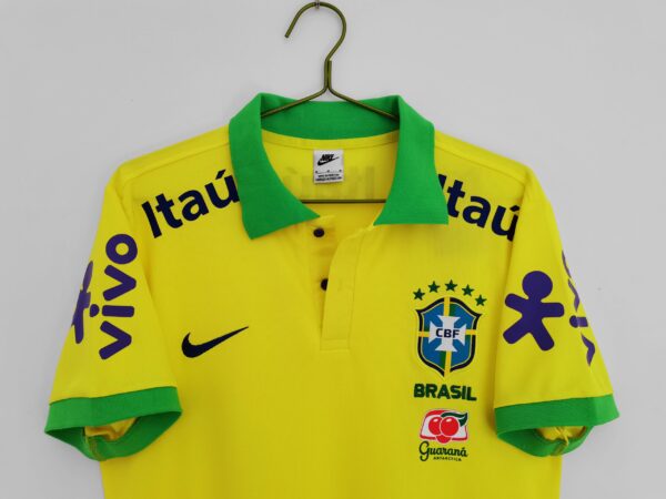 Brazil 2022 Polo Yellow Top For The  Season - Image 3