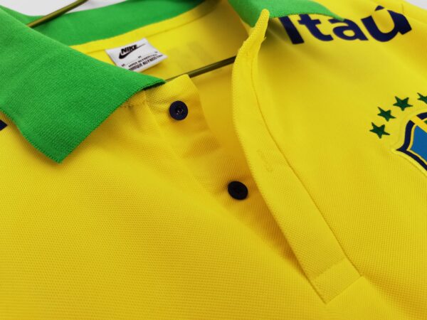 Brazil 2022 Polo Yellow Top For The  Season - Image 4