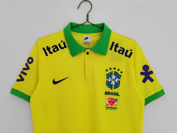 Brazil 2022 Polo Yellow Top For The  Season - Image 8