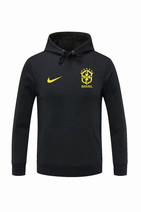 Brazil 2022 Sweater Hoodie Black - Image 3