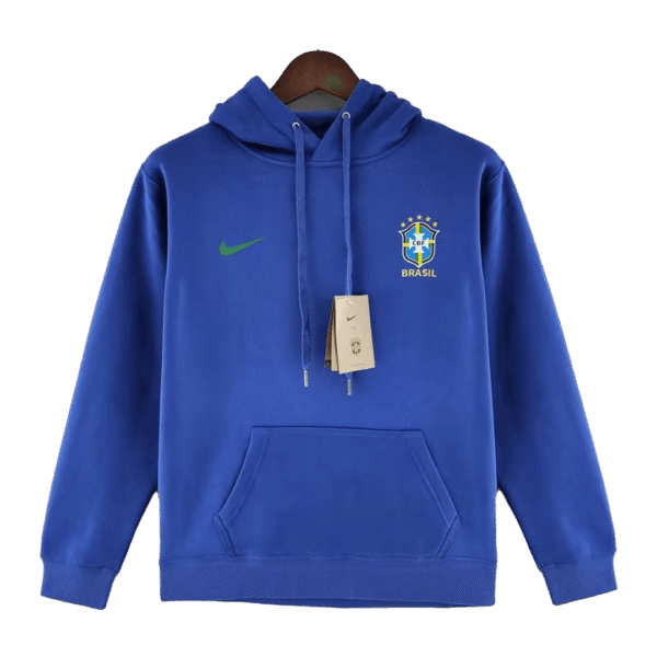 Brazil 2022 Sweater Hoodie Blue
