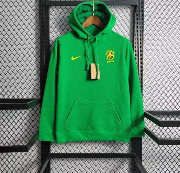 Brazil 2022 Sweater Hoodie Green