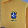 Brazil 2022 Sweater Hoodie Yellow - Image 3