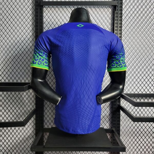 Brazil 2022 World Cup Away Player Version Jersey - Image 2
