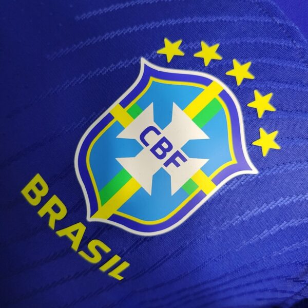 Brazil 2022 World Cup Away Player Version Jersey - Image 10