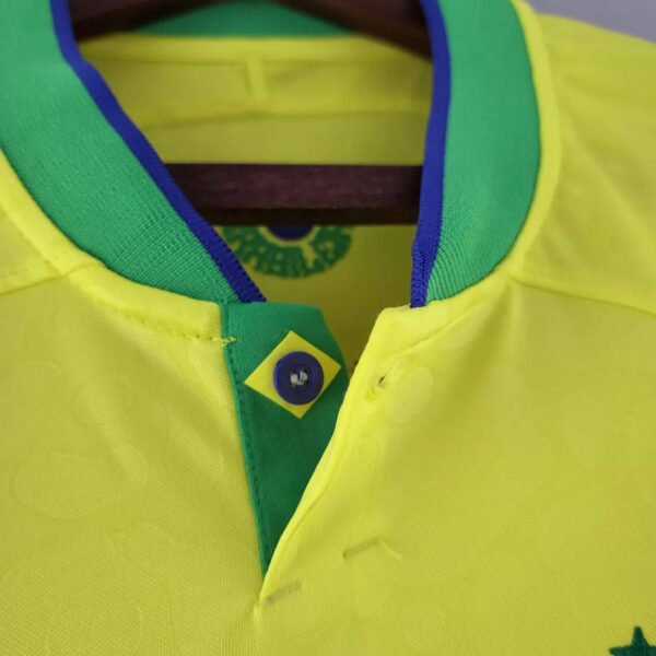 Brazil 2022 World Cup Home Jersey - Image 4