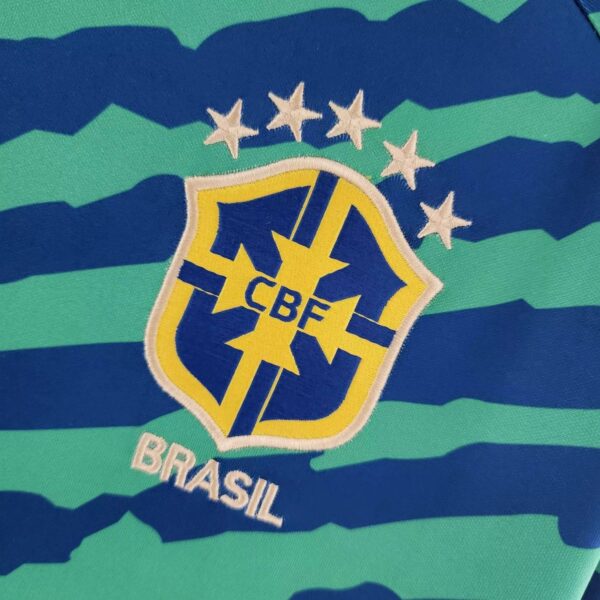 Brazil 2022 World Cup Pre-Match Jersey - Image 2