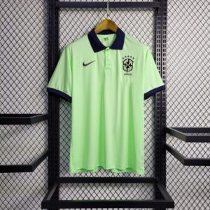 Brazil 2023/24 Light Green Polo Jersey