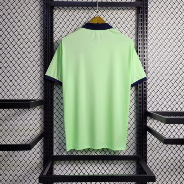 Brazil 2023/24 Light Green Polo Jersey - Image 8