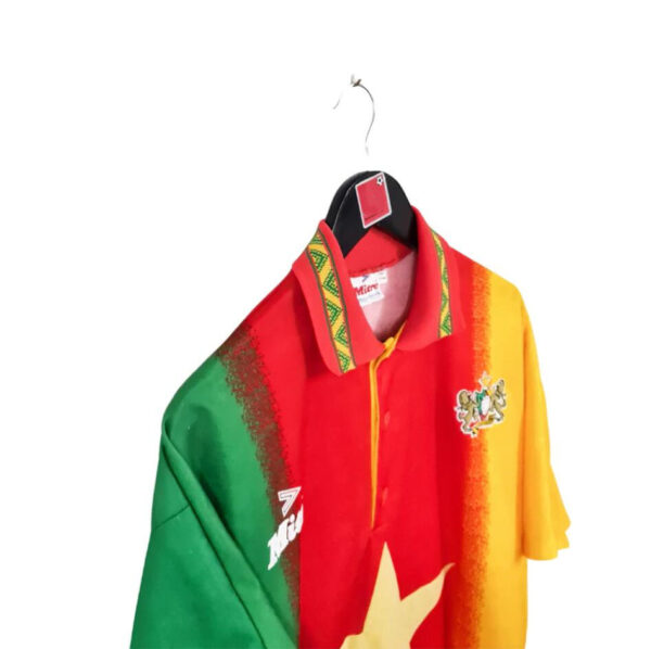 Cameroon 1994 World Cup Home Retro Jersey - Image 3