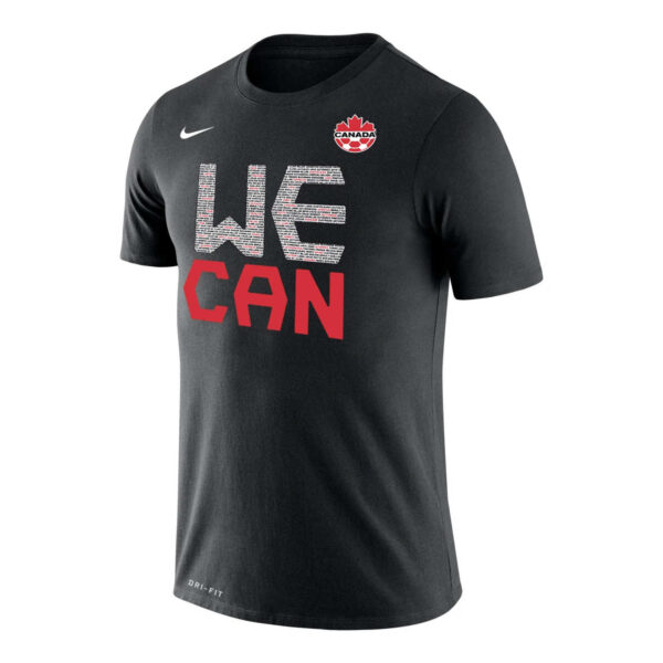 Canada 2022 We Can Performance T-shirt - Black