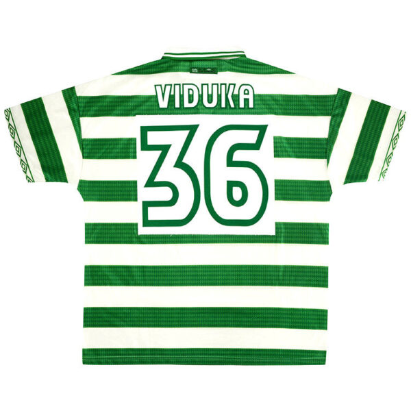 Celtic 1997/99 Home Viduka Retro Jersey