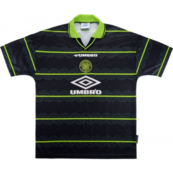Celtic 1998/99 Away Viduka #36 Retro Jersey - Image 2