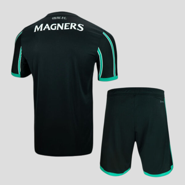 Celtic 2022/23 Away Adult Jersey And Shorts Kit - Image 2