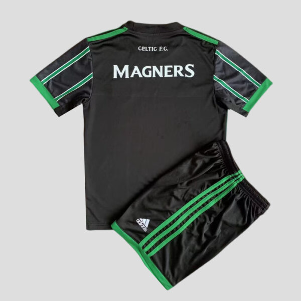 Celtic 2022/23 Away Kids Jersey And Shorts Kit - Image 4