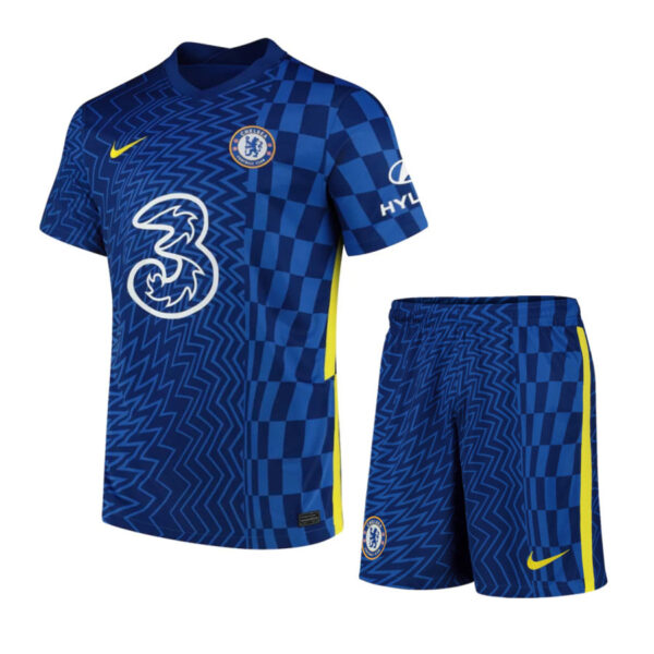 Chelsea 2021/22 Home Adult Jersey And Shorts Kit