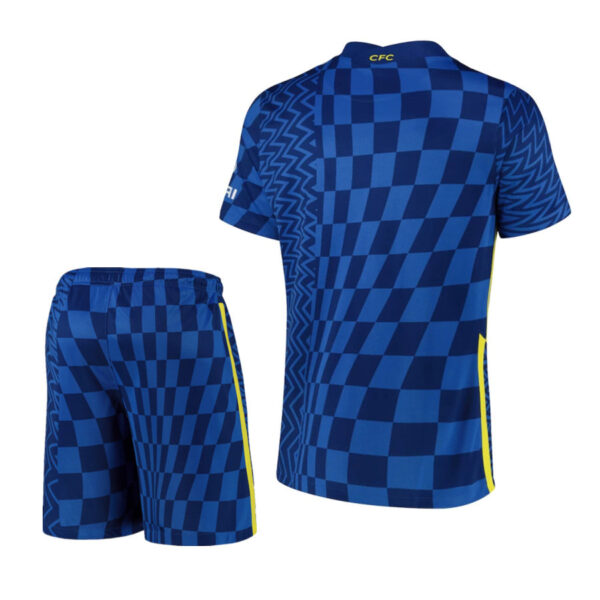 Chelsea 2021/22 Home Adult Jersey And Shorts Kit - Image 2