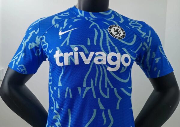 Chelsea 2022/23 Pre-Match Player Version Jersey - Image 2