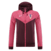 Croatia 2022 Windbreaker Hoodie Jacket Pink Replica