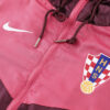 Croatia 2022 Windbreaker Hoodie Jacket Pink Replica - Image 4