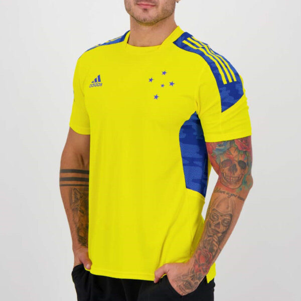 Cruzeiro 2021/22 Training Jersey - Yellow - Image 4