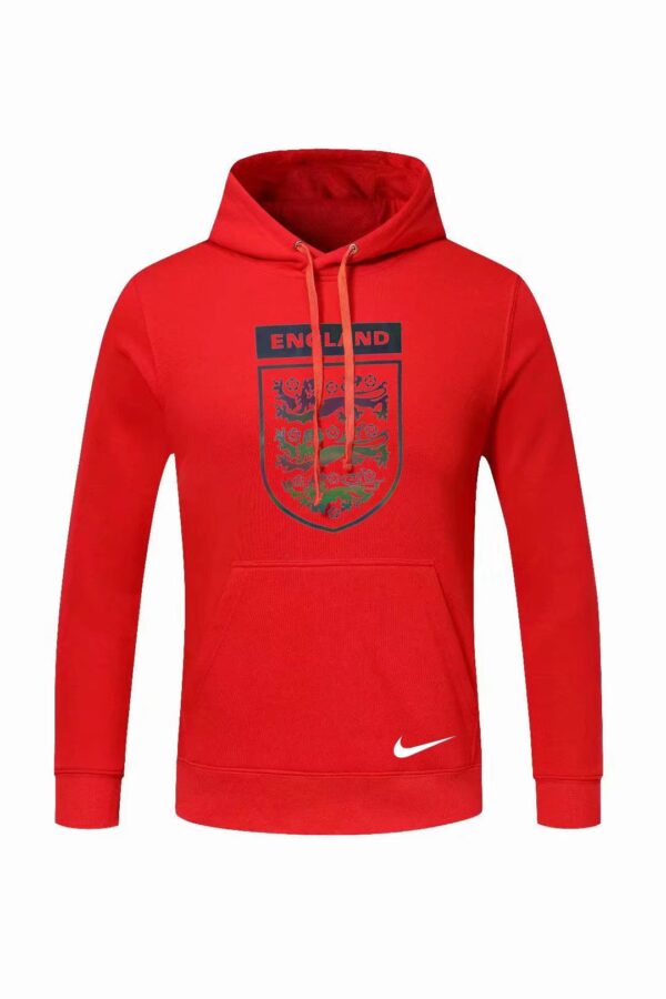 England 2022 Sweater Hoodie Red