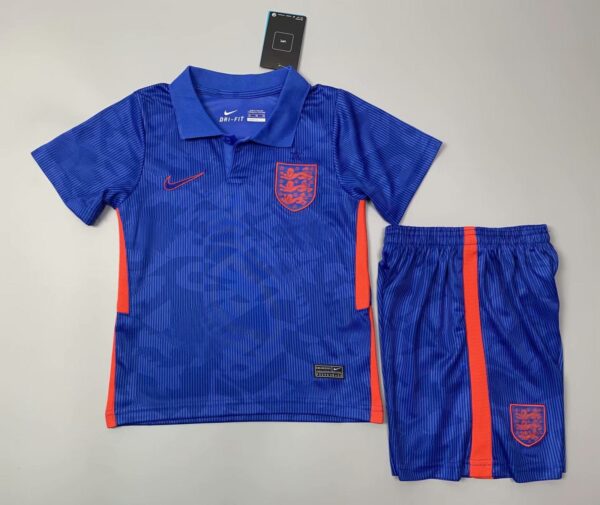 England 2021 Away Kids Jersey And Shorts Kit - Image 5