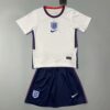 England 2021 Home Kids Jersey And Shorts Kit