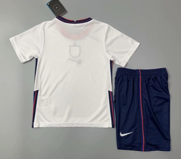 England 2021 Home Kids Jersey And Shorts Kit - Image 4