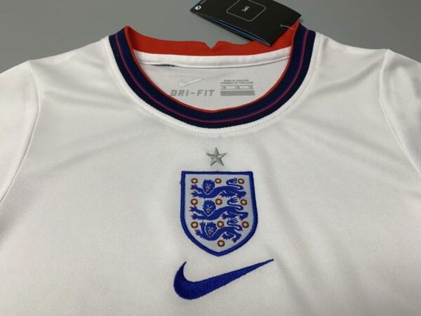 England 2021 Home Kids Jersey And Shorts Kit - Image 5