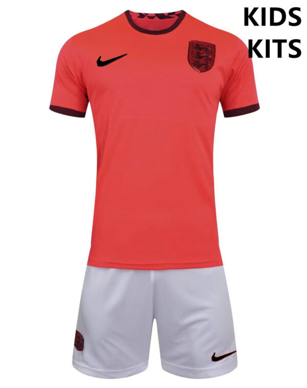 England 2022 Away Kids Jersey And Shorts Kit