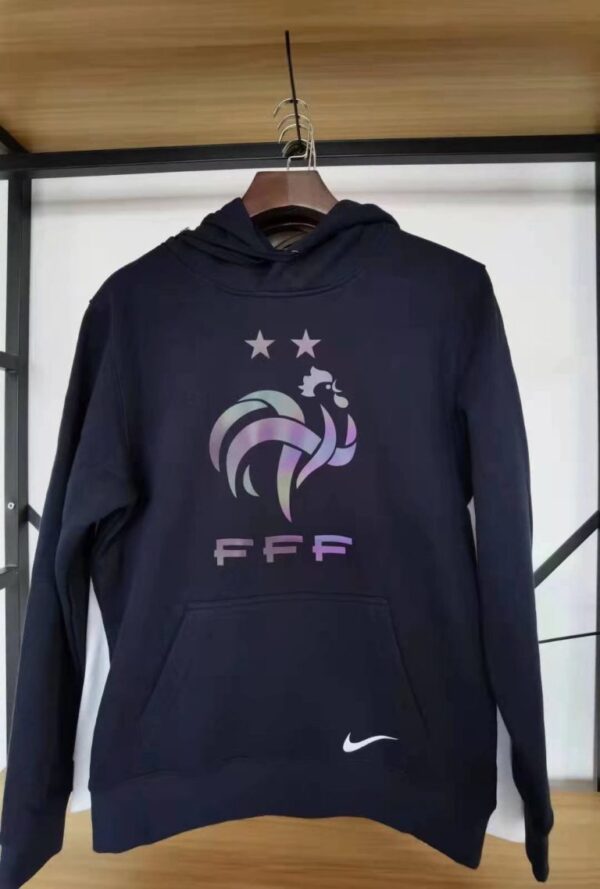 France 2022 Sweater Hoodie Black - Image 2