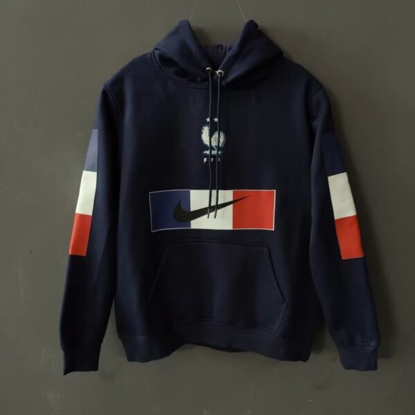 France 2022 Sweater Hoodie Blue - Image 2