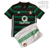 Feyenoord 2017/18 Away Kids Jersey And Shorts Kit - Image 3