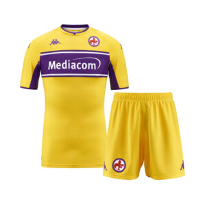 Fiorentina 2021/22 Third Kids Jersey And Shorts Kit