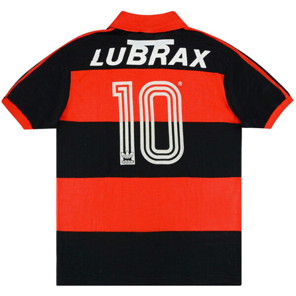 Flamengo 1987/90 Home Zico Retro Jersey - Image 2