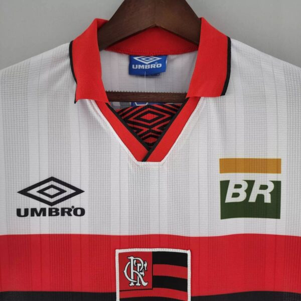 Flamengo 1995/96 Centenary Away Retro Jersey - Image 3