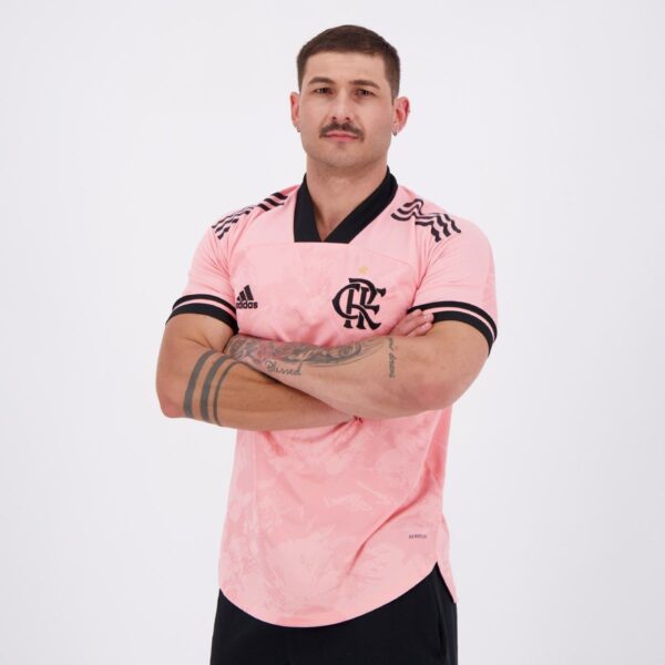 Flamengo 2020/21 Pink October Rosa Jersey - Image 5