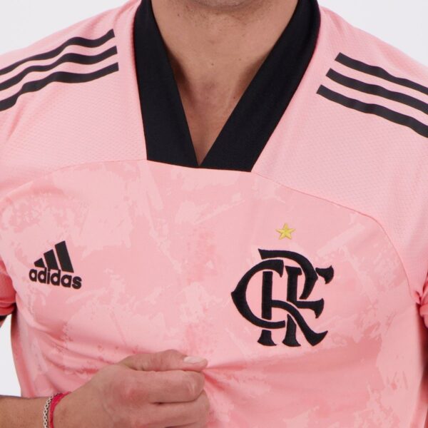 Flamengo 2020/21 Pink October Rosa Jersey - Image 7