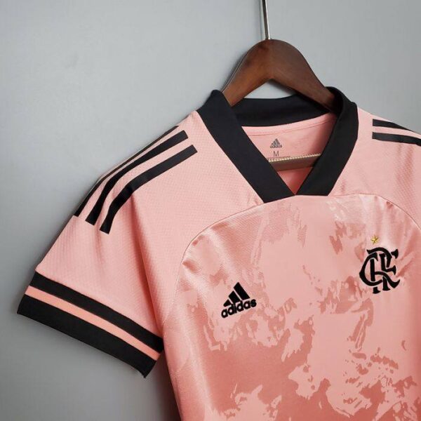 Flamengo 2020 Pink October Rosa Women's Jersey - Image 5