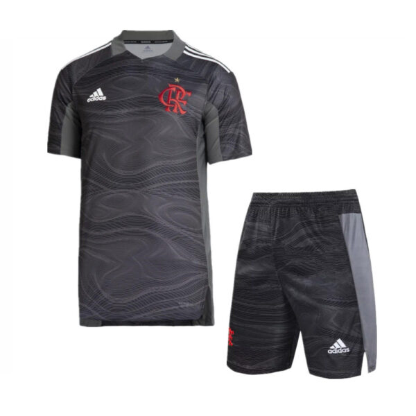 Flamengo 2021 Goalkeeper Adult Jersey And Shorts Kit