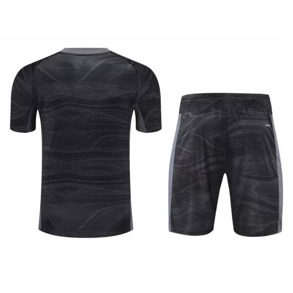 Flamengo 2021 Goalkeeper Kids Jersey And Shorts Kit - Image 2