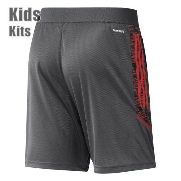 Flamengo 2021 Red Training Kids Jersey And Shorts Kit - Image 5